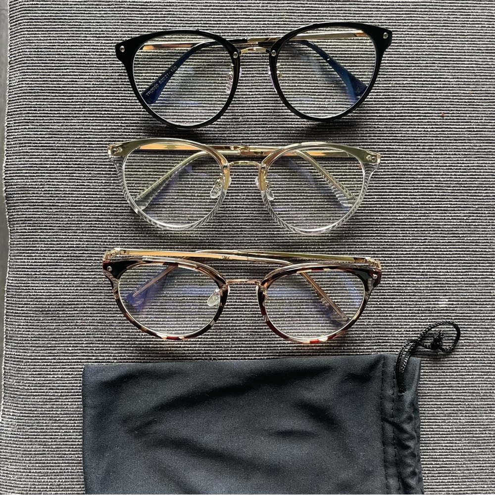 3 blue light glasses